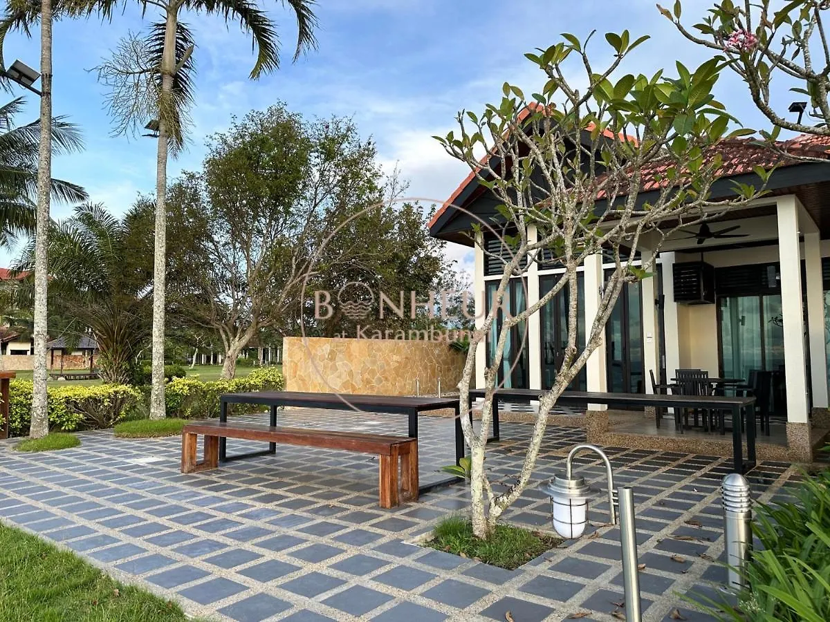 别墅 Bonheur At Karambunai 亞庇